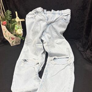 PacSun Light Blue Low Rise Straight Leg Denim Jeans